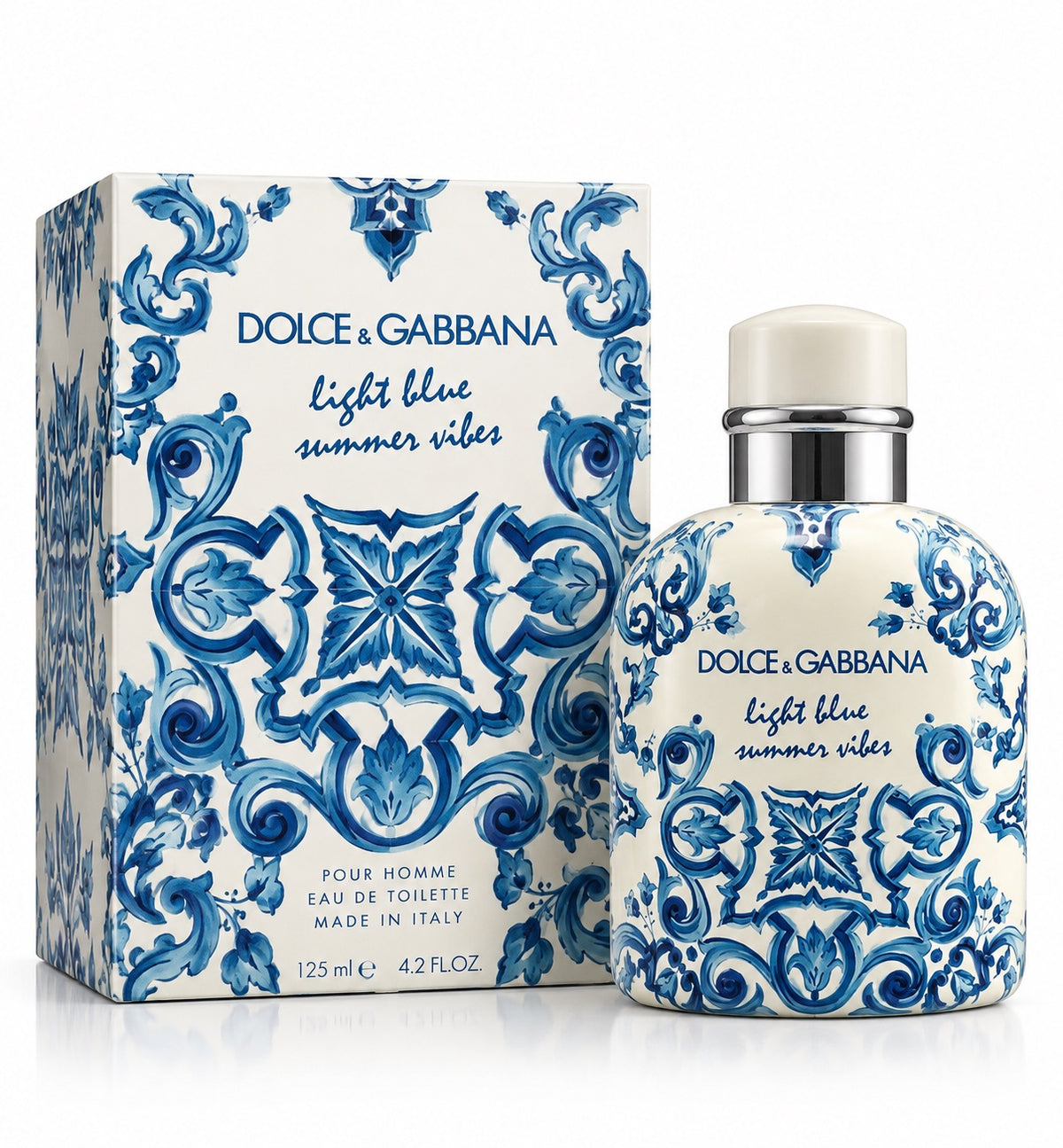 Dolce & Gabbana Light Blue Pour Homme Summer Vibes Eau de Toilette 3.3oz