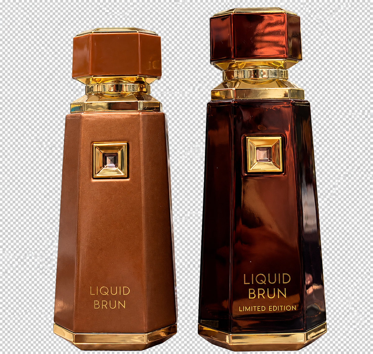 French Avenue Liquid Brun Eau de Parfum for Men – Pack of 2 × 3.4oz and 5oz