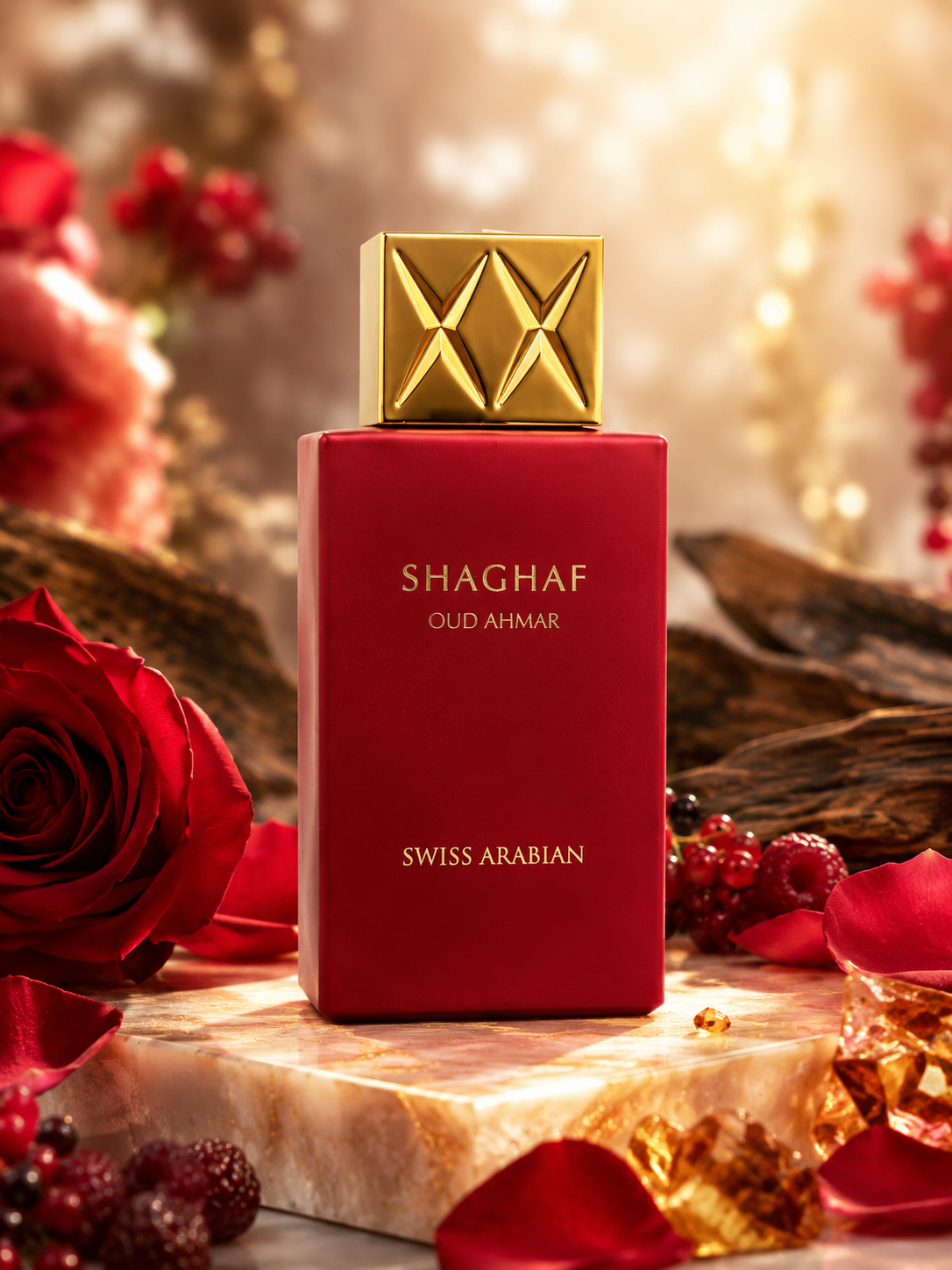 Swiss Arabian Shaghaf Oud Ahmar Eau de Parfum 2.5 oz / 75 ml
